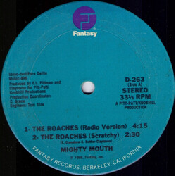 Mighty Mouth The Roaches USED VINYL 12INCH 33 S RPM
