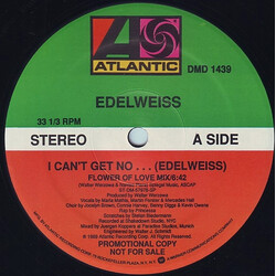 Edelweiss I Can't Get No... (Edelweiss) USED VINYL 12INCH 33 S RPM PROMO