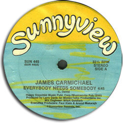 James Carmichael (2) Everybody Needs Somebody Vinyl 12" USED