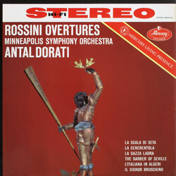 Gioacchino Rossini / Minneapolis Symphony Orchestra / Antal Dorati Overtures Vinyl LP USED