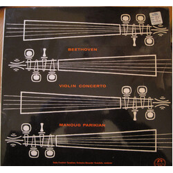 Ludwig van Beethoven / Manoug Parikian / Radio-Sinfonie-Orchester Frankfurt / Alexander Krannhals Violin Concerto Vinyl LP USED