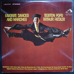 Arthur Fiedler / The Boston Pops Orchestra Favorite Dances And Marches Vinyl LP USED