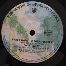 Rod Stewart I Don't Want To Talk About It / The First Cut Is The Deepest USED VINYL 7INCH SINGLE 45 RPM