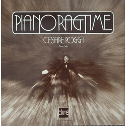 Cesare Poggi Piano Ragtime Vinyl LP USED