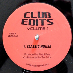 Pistol Pete Club Edits Volume 1 USED VINYL 12INCH 33 S RPM