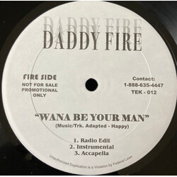 Big Dawg Sinista / Daddy Fire Wana Be Your Man / Hot 2 Def USED VINYL 12INCH