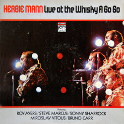 Herbie Mann Live At The Whisky A Go Go Vinyl LP USED