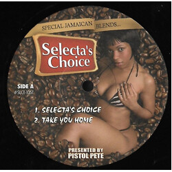 Pistol Pete Selecta's Choice USED VINYL 12INCH 33 S RPM