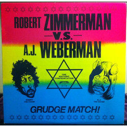 Robert Zimmerman / A.J. Weberman The Historic Confrontation Vinyl LP USED