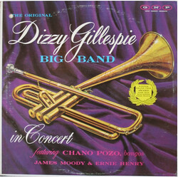 Dizzy Gillespie Big Band In Concert Vinyl LP USED