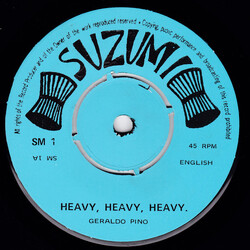 Geraldo Pino Heavy, Heavy, Heavy / Africans Must Unite USED VINYL 7INCH