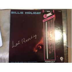 Billie Holiday Last Recording Vinyl LP USED