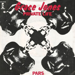 Grace Jones Private Life / Pars USED VINYL 7INCH 45 RPM SINGLE STEREO