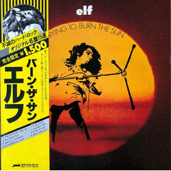 ELF (3) Trying To Burn The Sun Vinyl LP USED
