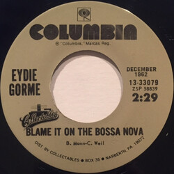 Eydie Gormé Blame It On The Bossa Nova / Can't Get Over (The Bossa Nova) USED VINYL 7INCH 45 RPM REISSUE