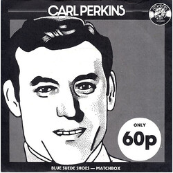 Carl Perkins Blue Suede Shoes USED VINYL 7INCH 45 RPM SINGLE