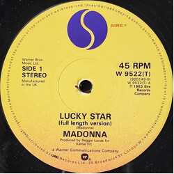Madonna Lucky Star (Full Length Version) USED VINYL 12INCH 45 RPM SINGLE