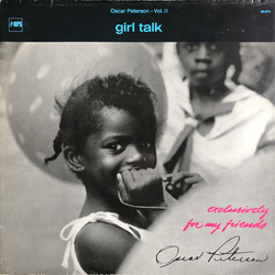 Oscar Peterson Girl Talk Vinyl LP USED