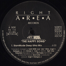 Slam Mode The Happy Song USED VINYL 12INCH 33 S RPM