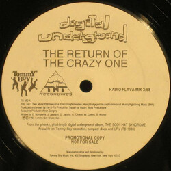 Digital Underground The Return Of The Crazy One USED VINYL 12INCH PROMO