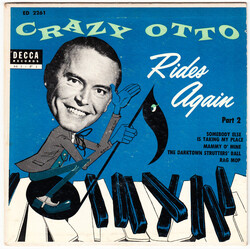 Der Schräge Otto Crazy Otto Rides Again: Part 2 USED VINYL 7INCH 45 RPM EP MONO