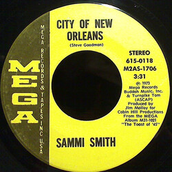 Sammi Smith City Of New Orleans USED VINYL 7INCH 45 RPM REPRESS