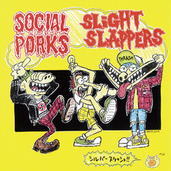 Social Porks / Slight Slappers ·ëÐü¹é÷å USED VINYL 7INCH 33 S RPM 45 RPM EP