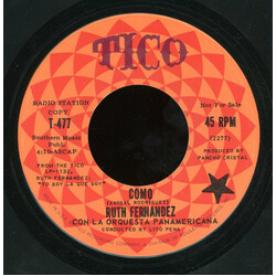 Ruth Fernandez / Orquesta Panamericana Como / Nangoba USED VINYL 7INCH 45 RPM PROMO