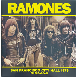 Ramones San Francisco City Hall 1979 - FM Broadcast Vinyl LP USED
