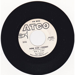 Ben E. King How Can I Forget USED VINYL 7INCH 45 RPM SINGLE PROMO