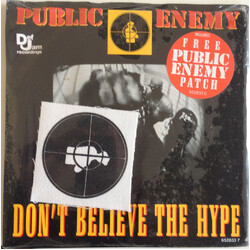Public Enemy Don't Believe The Hype USED VINYL 7INCH 45 RPM SINGLE