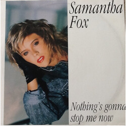 Samantha Fox Nothing's Gonna Stop Me Now USED VINYL 12INCH 45 RPM