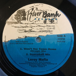 Leroy "Mafia" Heywood Won't You Come Home Vinyl 12" USED