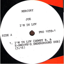 Joe I'm In Luv VINYL 12" USED