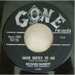 Richard Barrett (5) / The Chantels Come Softly To Me USED VINYL 7INCH 45 RPM SINGLE