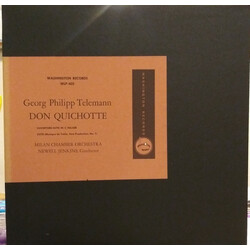 Georg Philipp Telemann / Orchestra Da Camera Di Milano / Newell Jenkins Don Quichotte Vinyl LP USED