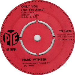Mark Wynter Only You (And You Alone) USED VINYL 7INCH 45 RPM SINGLE