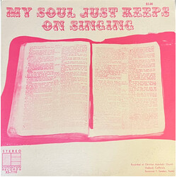 Mary Keigley / Madeline Knox My Soul Just Keeps On Singing Vinyl LP USED