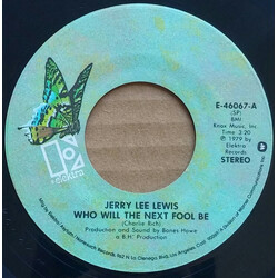 Jerry Lee Lewis Who Will The Next Fool Be USED VINYL 7INCH 45 RPM SINGLE STEREO