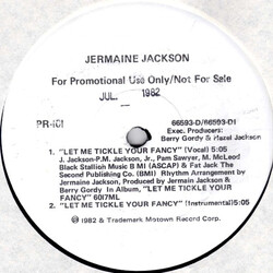 Jermaine Jackson / Devo / Rick James Let Me Tickle Your Fancy / Hard To Get VINYL 12" USED