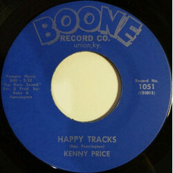 Kenny Price Happy Tracks / The Clock USED VINYL 7INCH