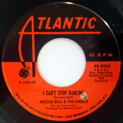 Archie Bell & The Drells I Can't Stop Dancing VINYL 7" USED