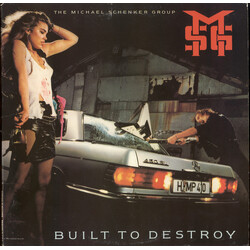The Michael Schenker Group Built To Destroy Vinyl LP USED