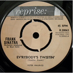 Frank Sinatra Ev'rybody's Twistin' USED VINYL 7INCH SINGLE