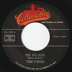 Toni Fisher / Gogi Grant The Big Hurt / The Wayward Wind USED VINYL 7INCH 45 RPM REISSUE STEREO
