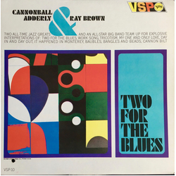 Cannonball Adderley / Ray Brown Two For The Blues Vinyl LP USED