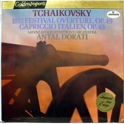 Pyotr Ilyich Tchaikovsky / Antal Dorati / Minneapolis Symphony Orchestra 1812 Festival Overture, Op. 49 / Capriccio Italien, Op. 45 Vinyl LP USED