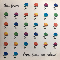 The Farm Love See No Colour Vinyl LP USED
