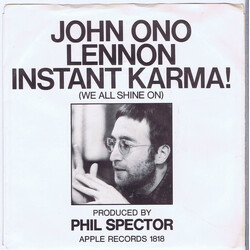 John Lennon Instant Karma (We All Shine On) USED VINYL 7INCH SINGLE