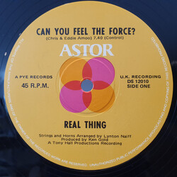 The Real Thing Can You Feel The Force? USED VINYL 12INCH 45 RPM SINGLE